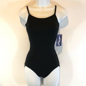 Capezio Women’s S Black cami  Leotard